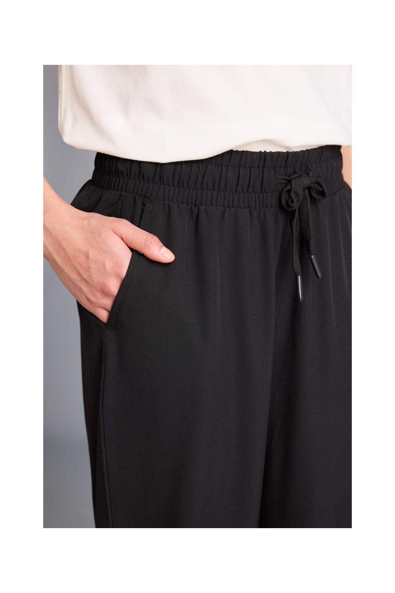 DeFacto Standart Fit Çift Cepli Dokuma Jogger Eşofman Altı A2437AX26SP görsel 5