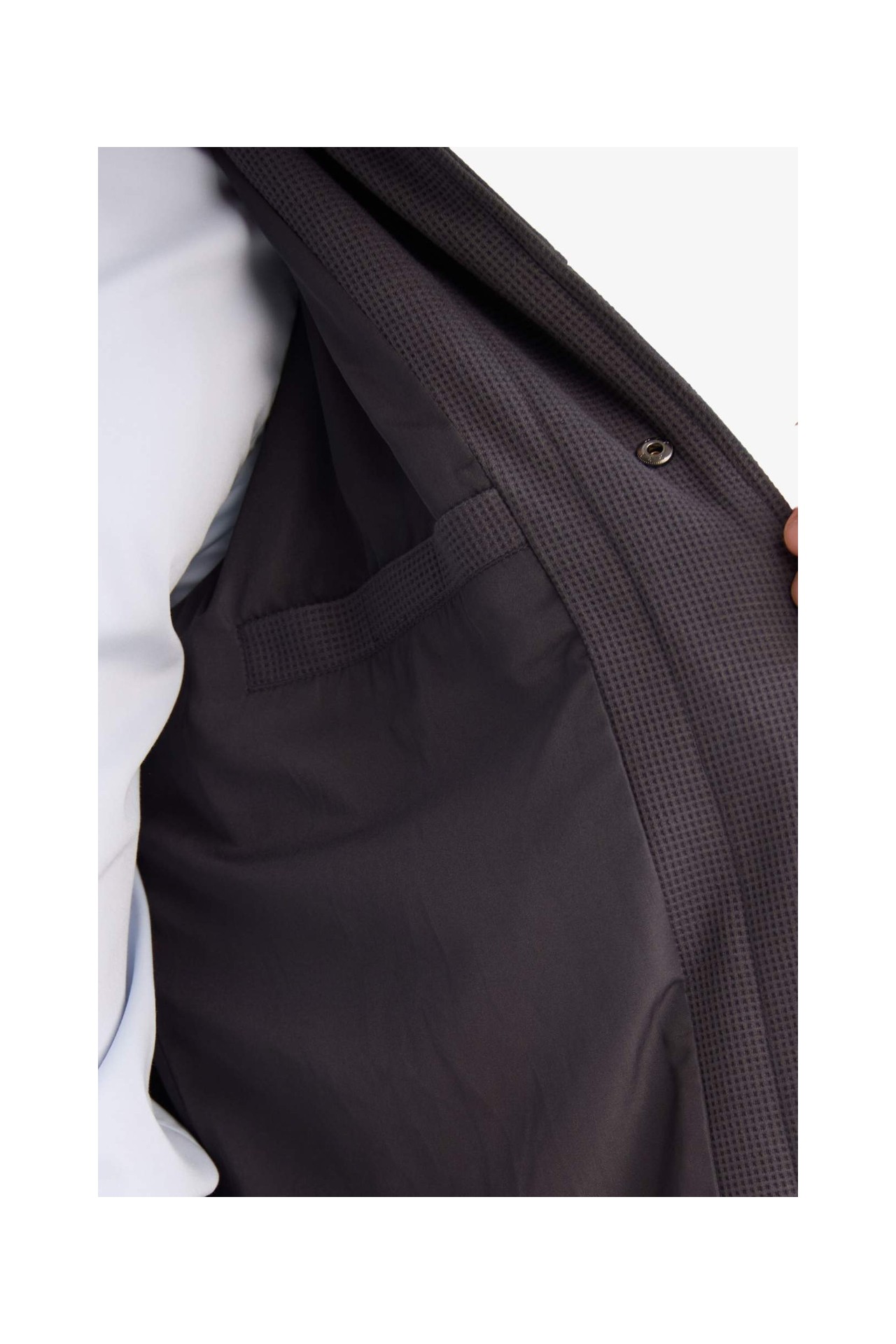 DeFacto Regular Fit Polo Yaka Çıtçıtlı Mont F8504AX26SP görsel 5