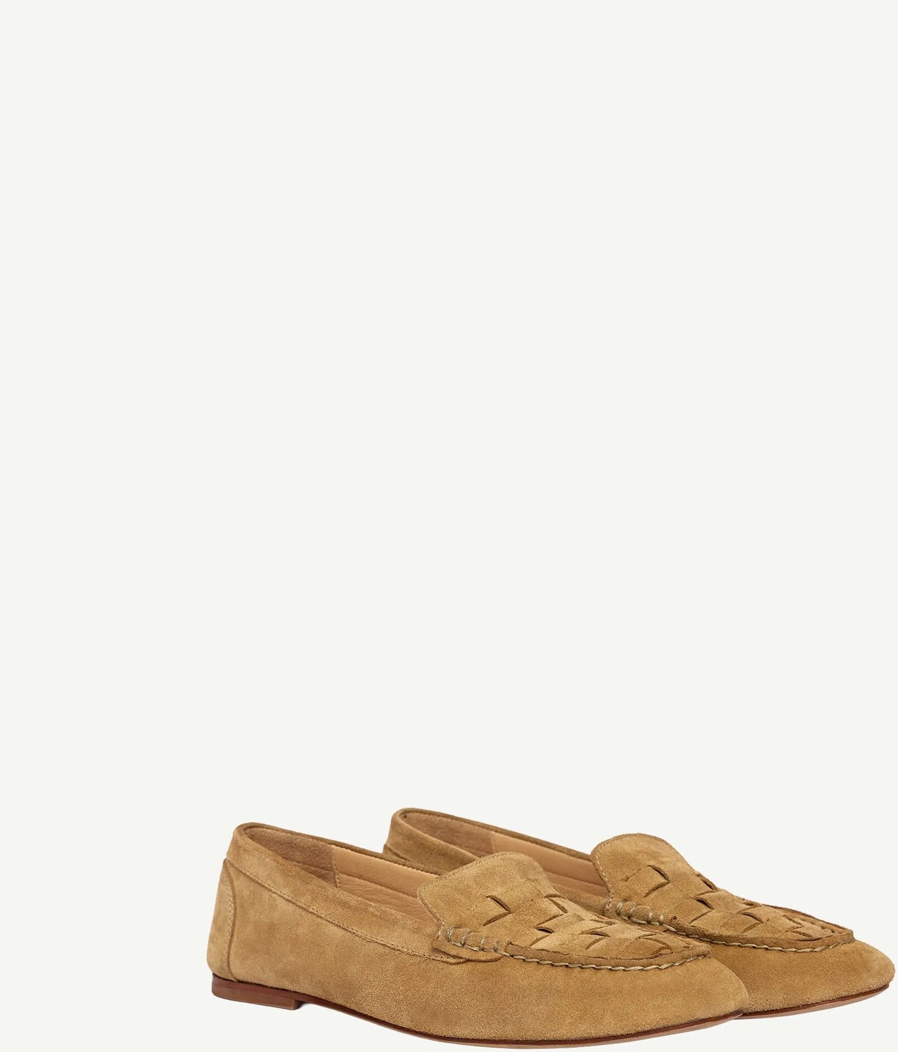 Yargıcı Örgü Detaylı Süet Loafer görsel 3