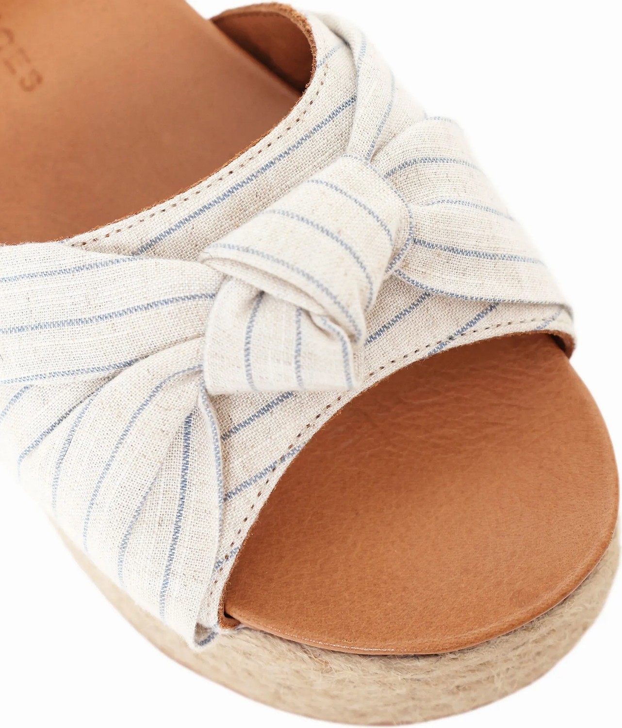 Yargıcı Kumaş Bantlı Espadril Sandalet görsel 5