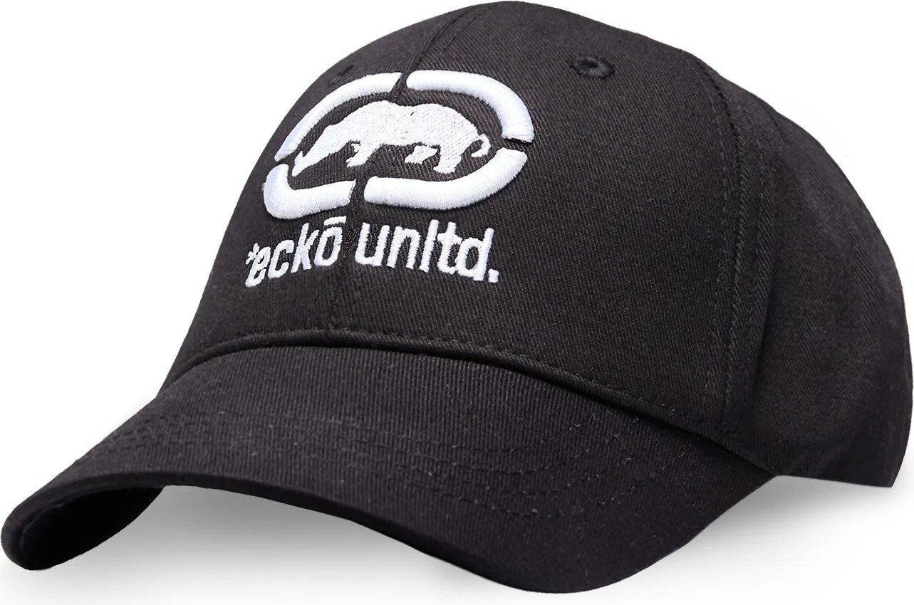 Ecko Unltd. ROWLAND Siyah Baseball Cap Nakışlı Erkek Şapka