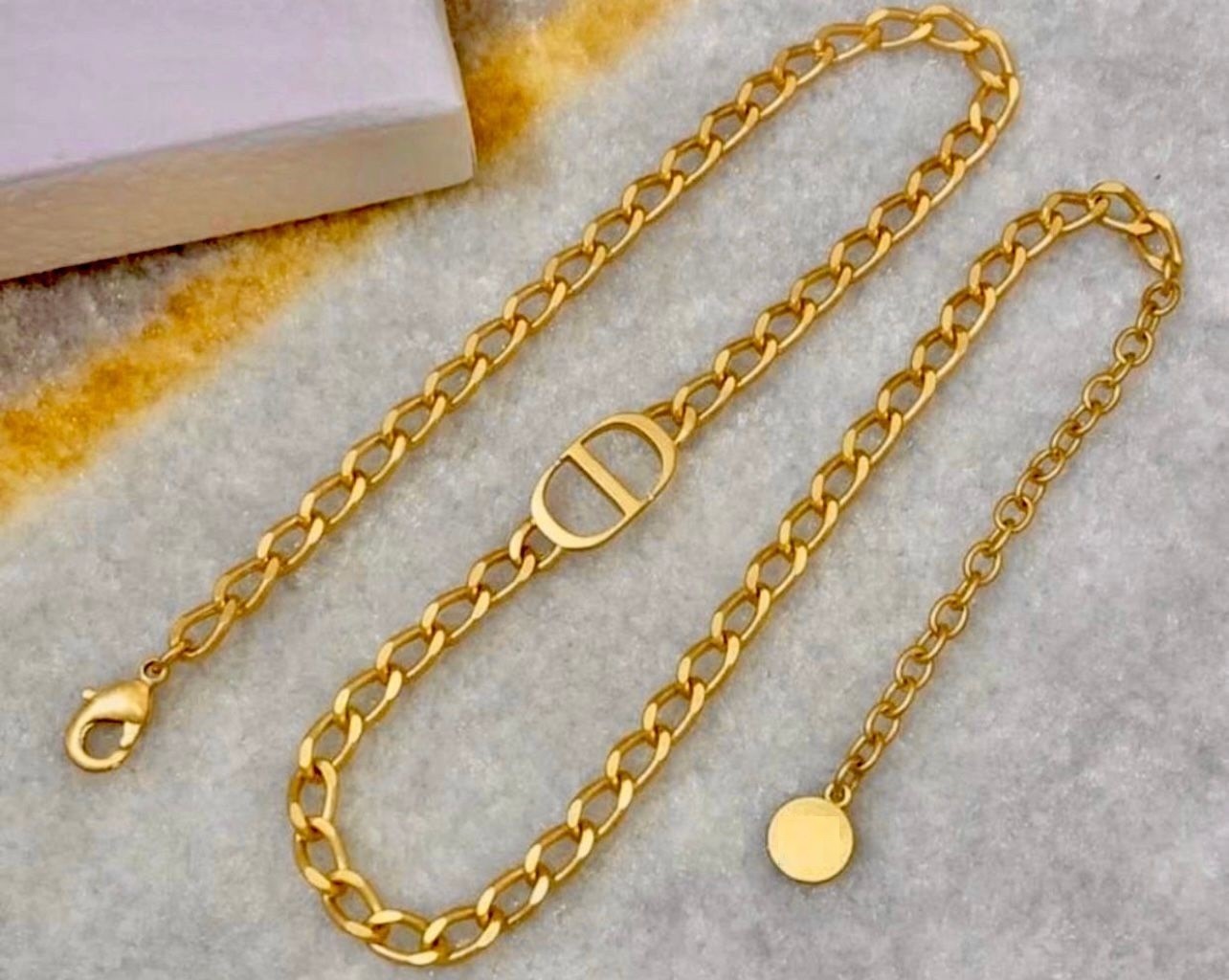 Woman Vision Kadın Gold Zincir Kemer Aksesuar 700 görsel 2