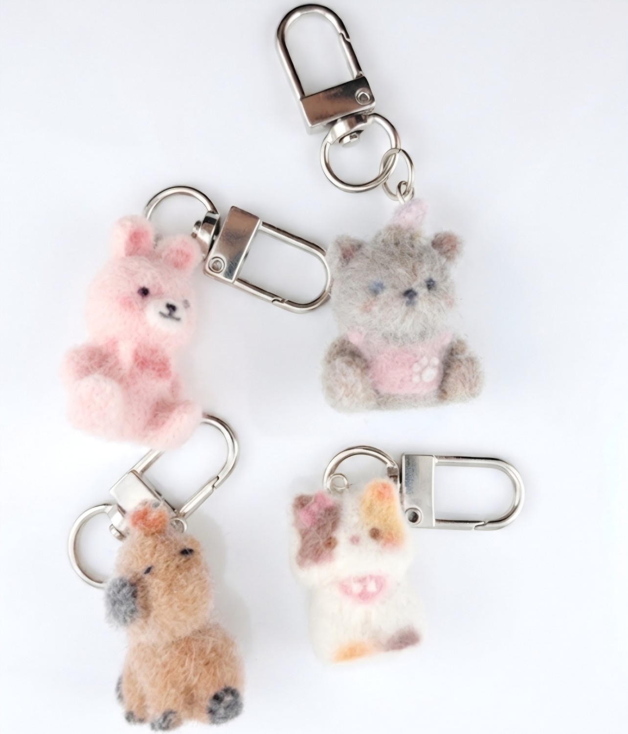 Dogadastore Tüylü Fermuar Charm Çeşitli görsel 8