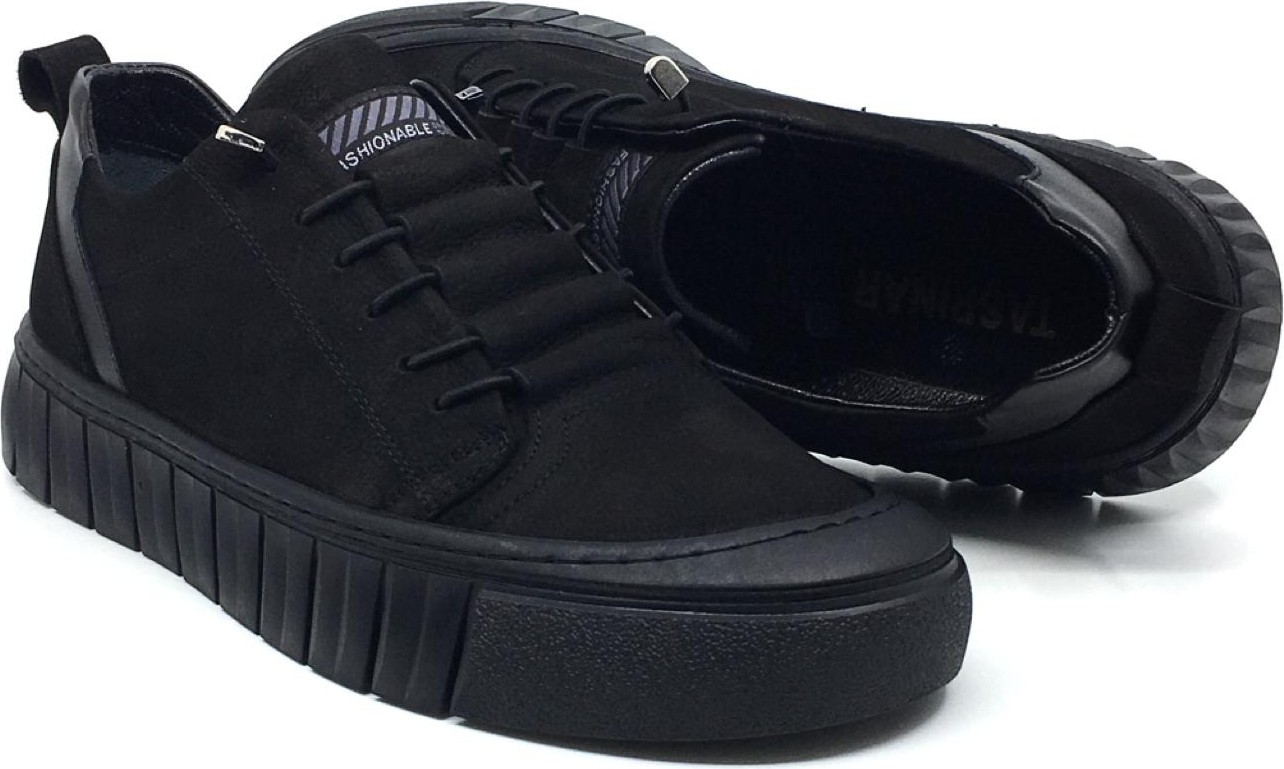 Taşpınar Ayakkabı Taşpınar 825 %100 Hakiki Nubuk Deri Erkek Günlük Rahat Kışlık Sneaker Ayakkabı Yeni Sezon 40-44