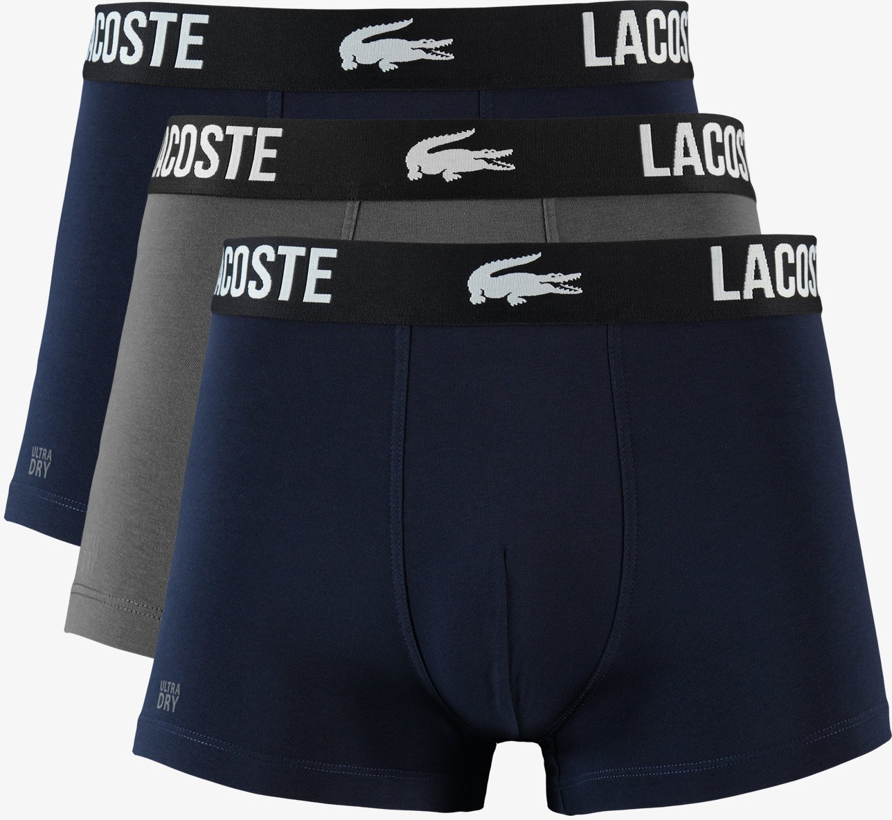 Lacoste Active Erkek 3'lü Renkli Boxer 5H1309 Euf görsel 2