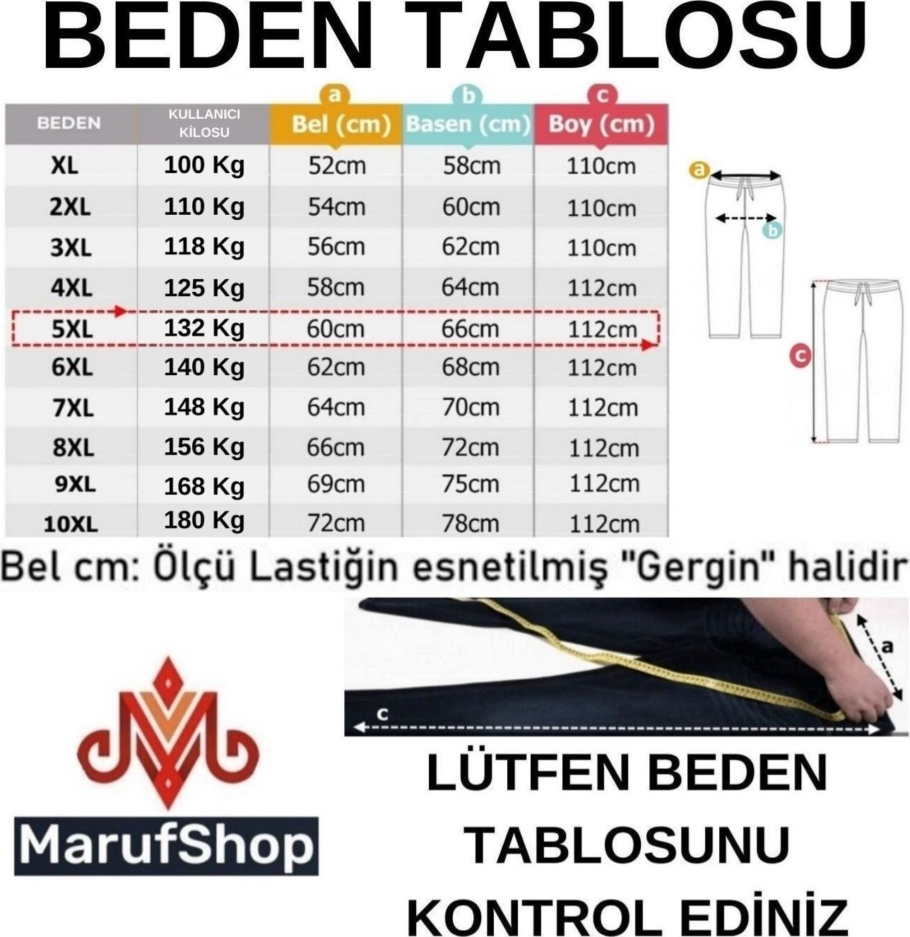 Maruf Shop Kargo Cepli 100 Kilo-180 Kilo Arası Için Uygun Erkek Büyük Beden Gabardin Pantolon görsel 5