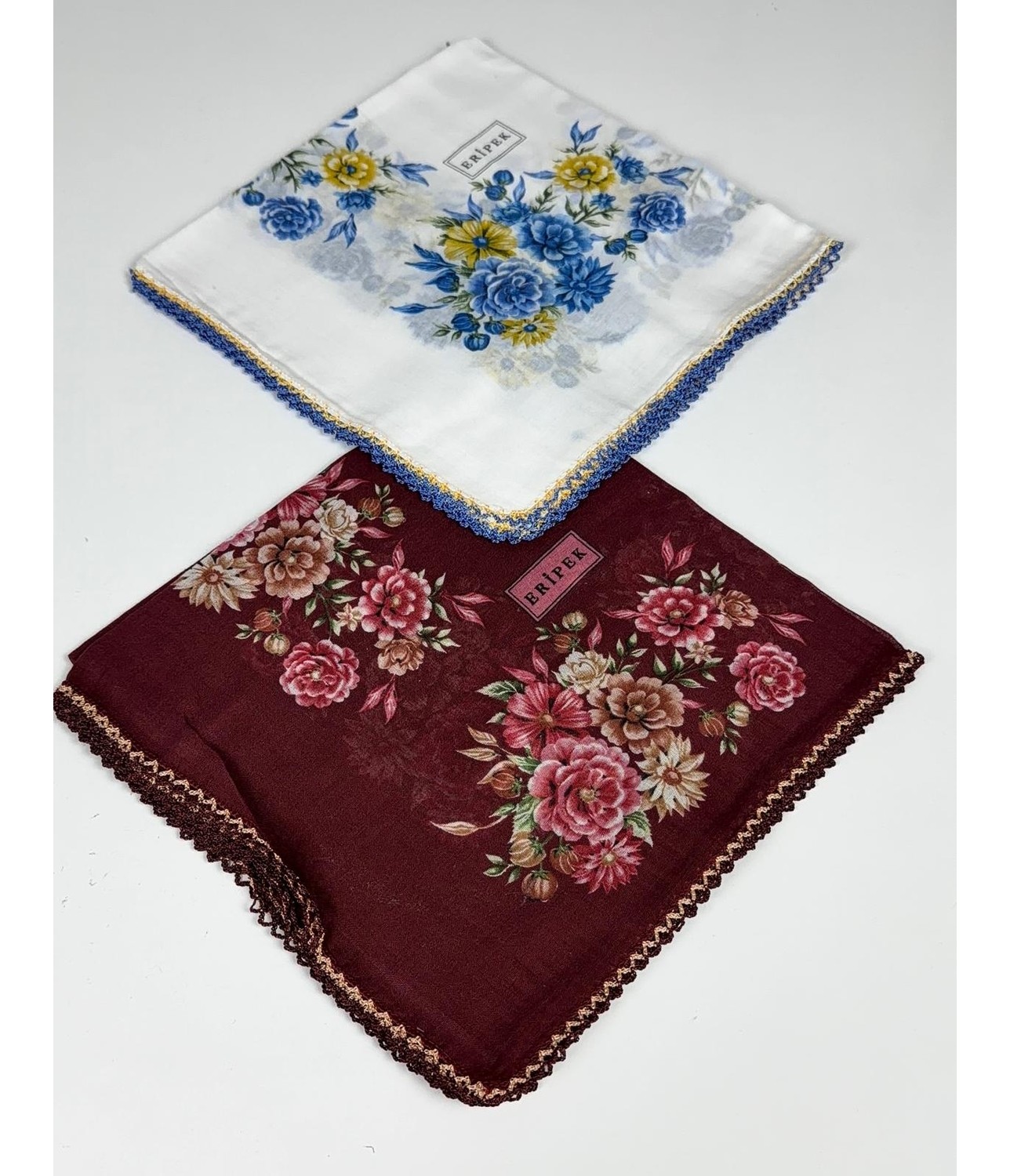 Eripek 2\'li Paket Oyalı Pamuk Yazma 6595-12 görsel 8