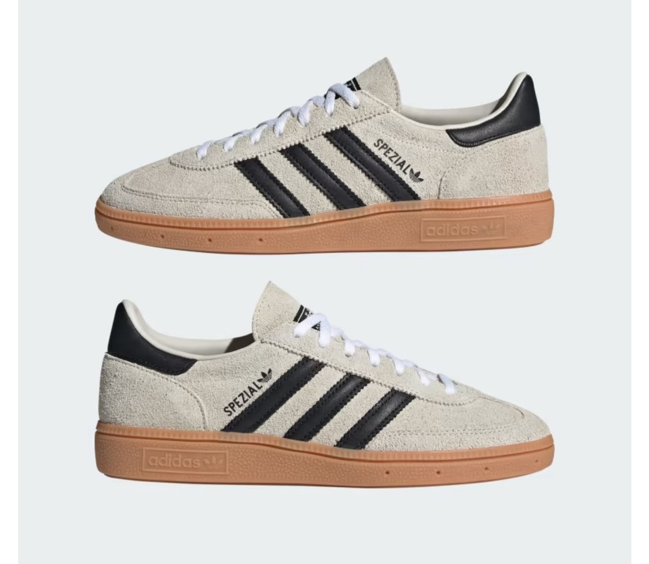 Nextstepstr Adidas Handball Spezial FW24 Kadın Spor Ayakkabı Nefes Alabilir Malzeme Düz Taban görsel 2