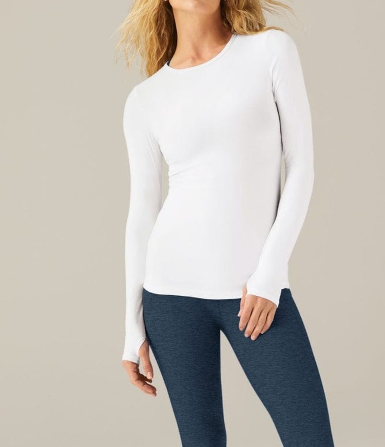 Lady Hazal Siyah Darkalıp Slimfit Soft Touch Crew Neck Finger Detail Parmak Detaylı Tesettür Body