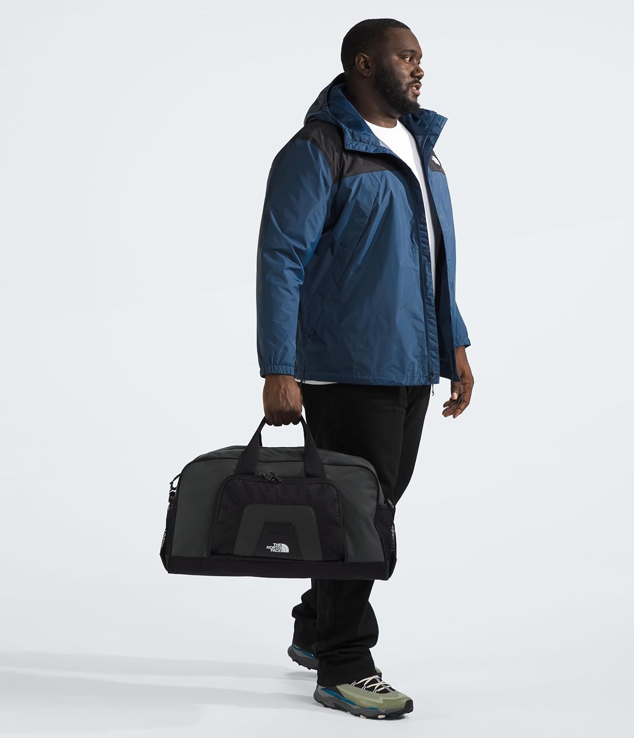 Happy Trend The North Face - Y2K Spor Çantası - Tnf Siyah - Asfalt Gri görsel 2