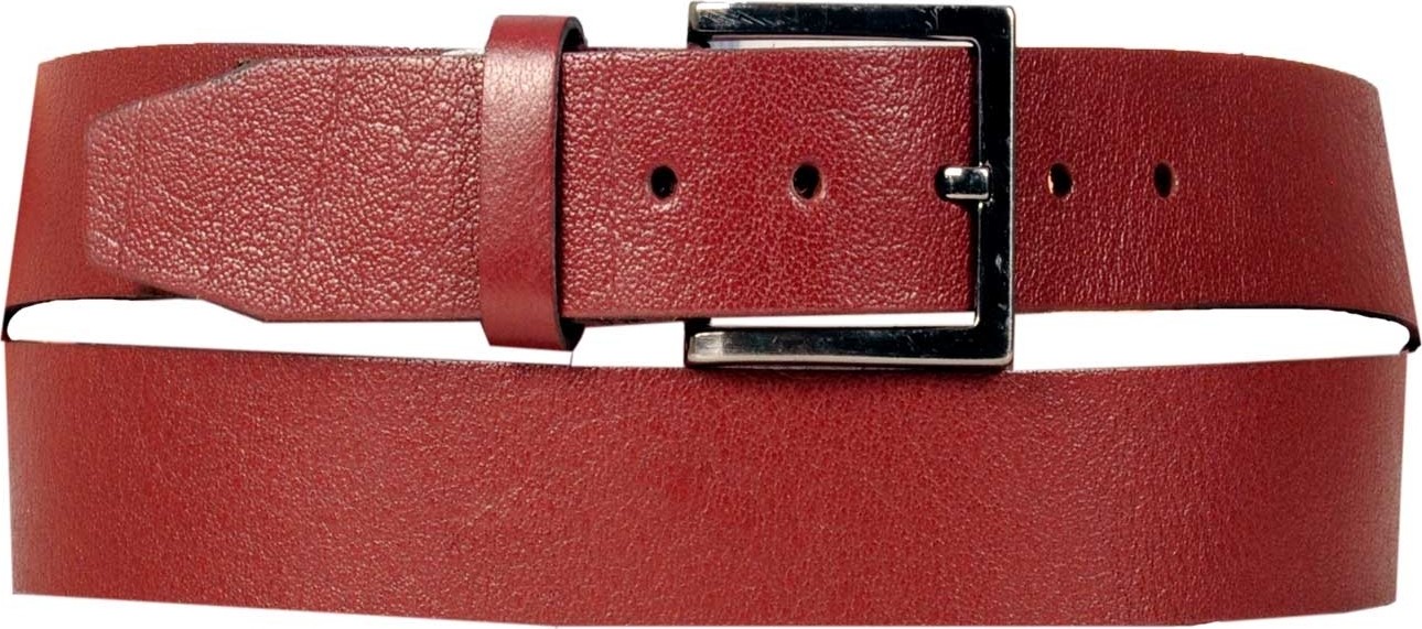 ModeXL Mode Xl Kemer 4cm Orta Boy Deri Kemer 4252 Bordo görsel 8