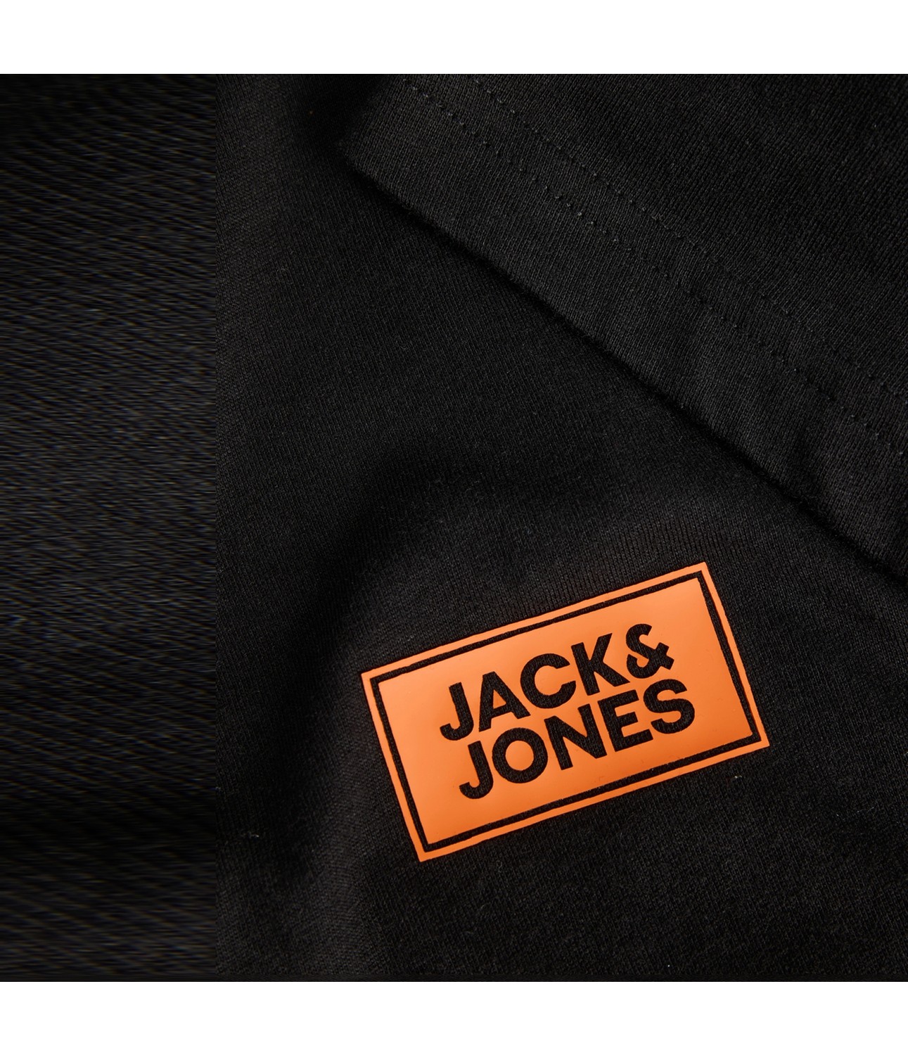 Jack & Jones Erkek Logo Detayli Bisiklet Yaka Tisört - Rush görsel 8