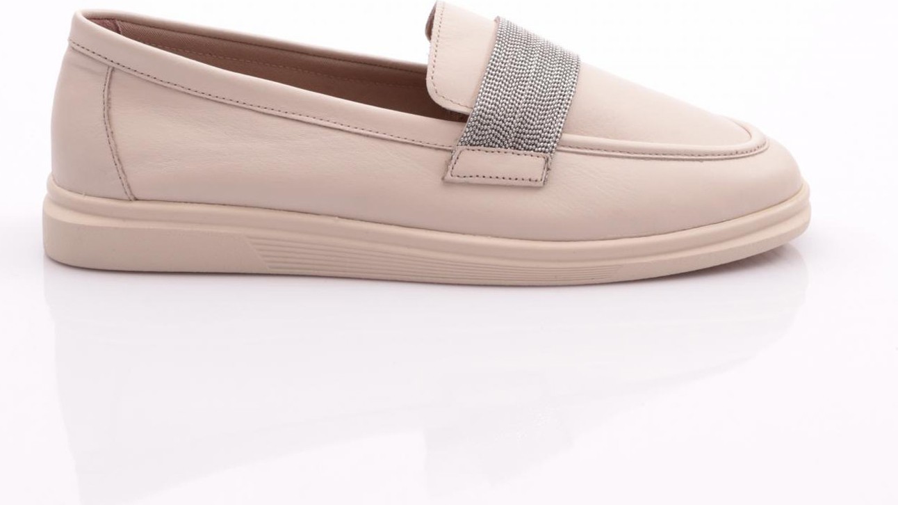 DGN 981S Kadin Şeritli Loafer Ayakkabı