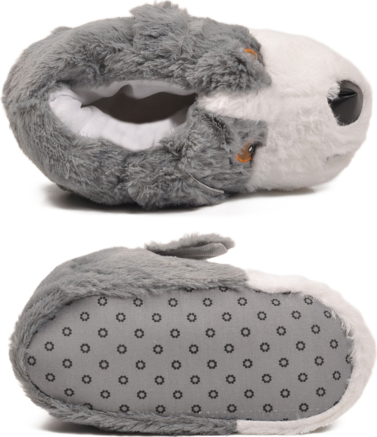 Ayakmod 26K001 Köpek Desenli Gri Unisex Panduf görsel 5