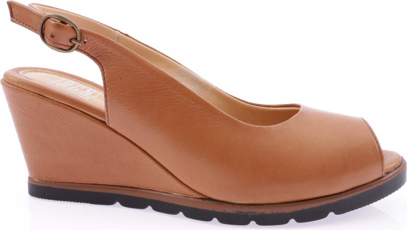 DGN 32002-2108 Kadin Önü Açik Dolgu Topuk Sandalet