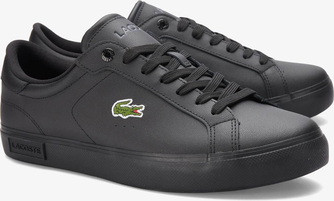 Lacoste Powercourt Erkek Siyah Sneaker 749SMA0081T 02H görsel 2
