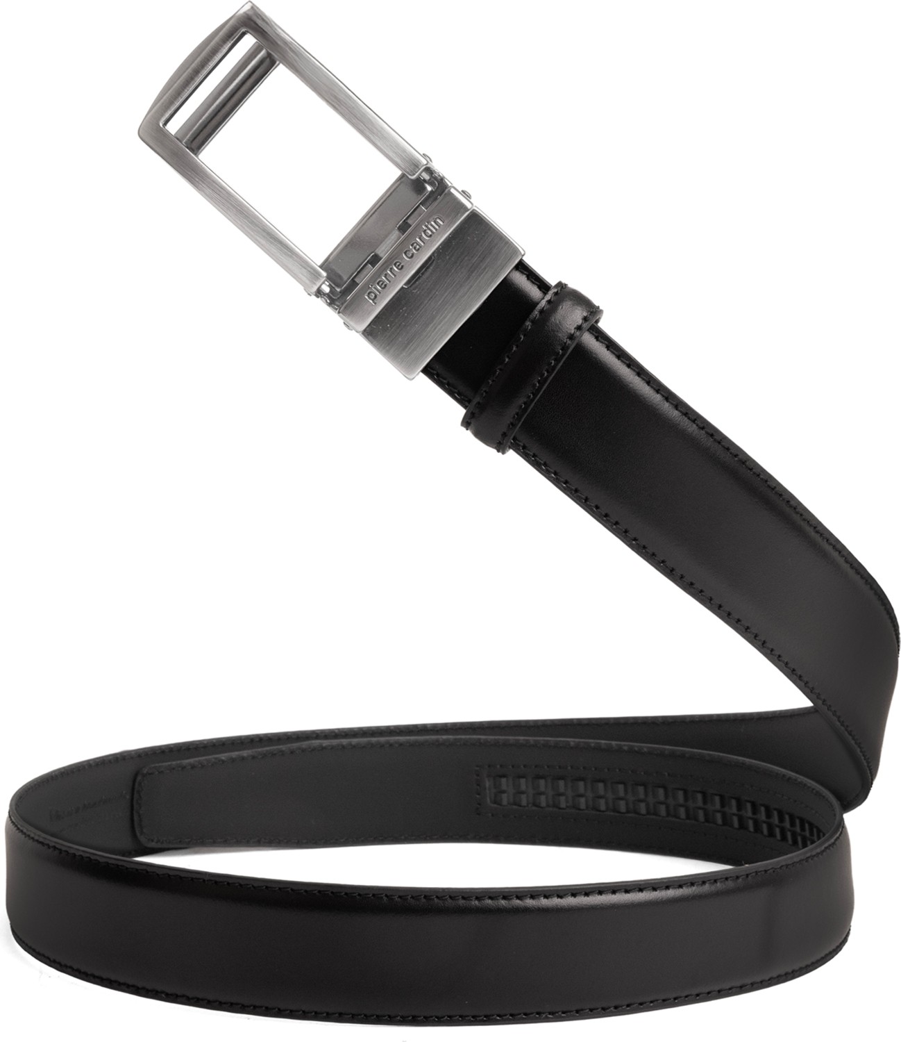 Pierre Cardin Siyah Deri Otomatik Tokalı Erkek Kemeri (En 3,5 Cm) PCOTM01S6T görsel 8