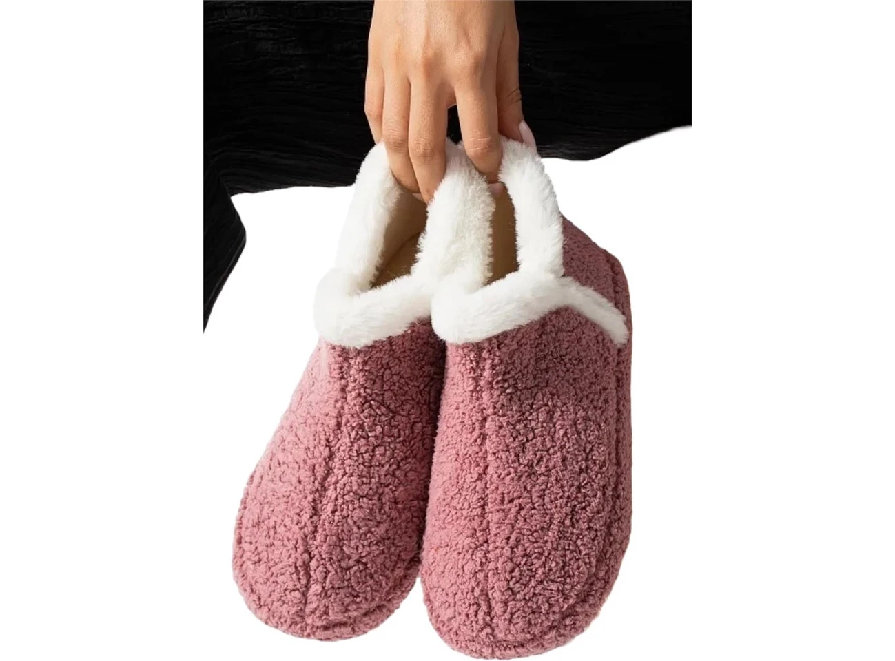 Resim Liger Kadın Panduf | Ev Botu | Ev Ayakkabısı Eva Kalın Hafif Kaymaz Taban Pembe 