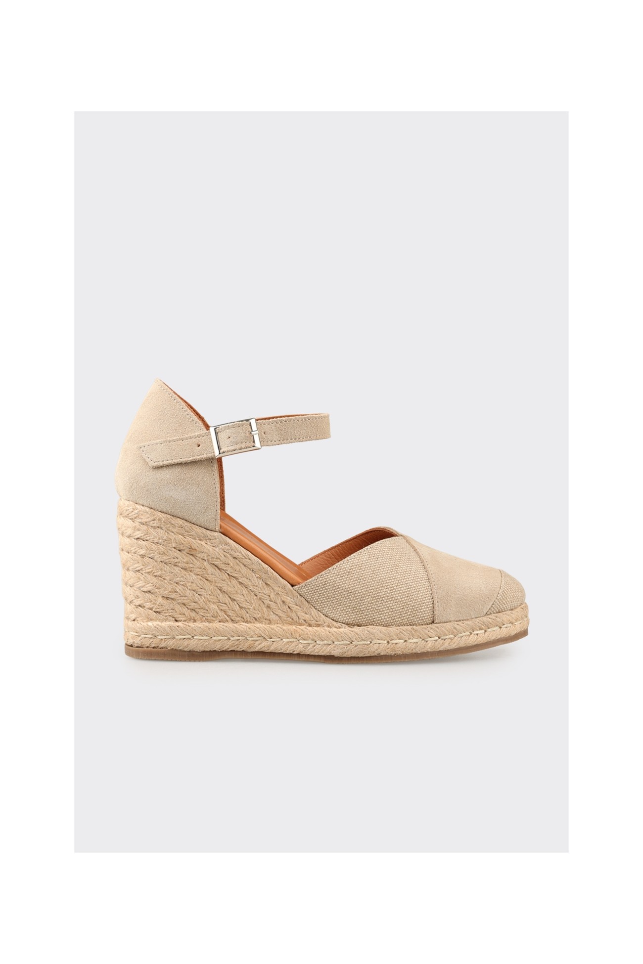 Elle Bej Deri Kadın Espadril
