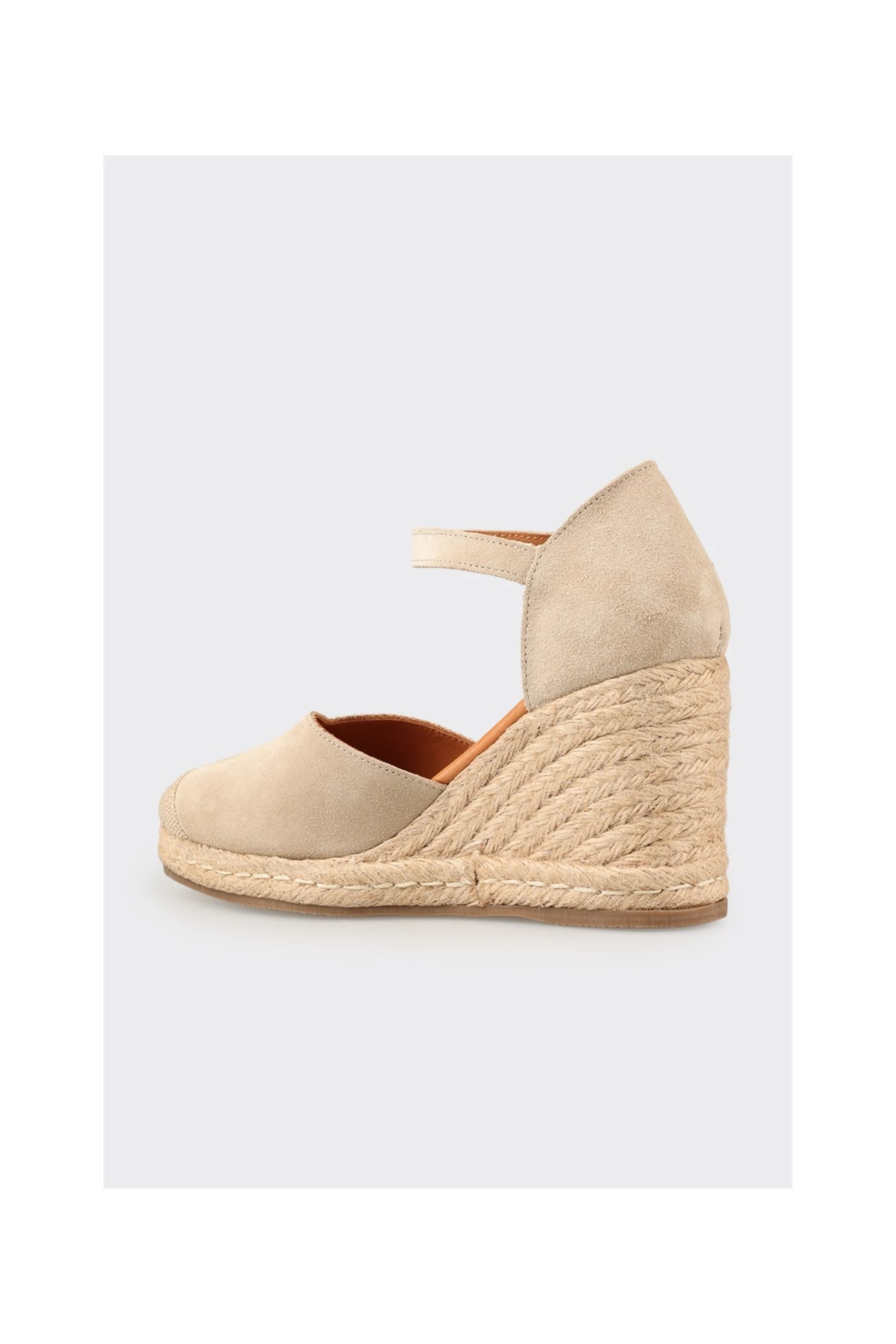 Elle Bej Deri Kadın Espadril görsel 3