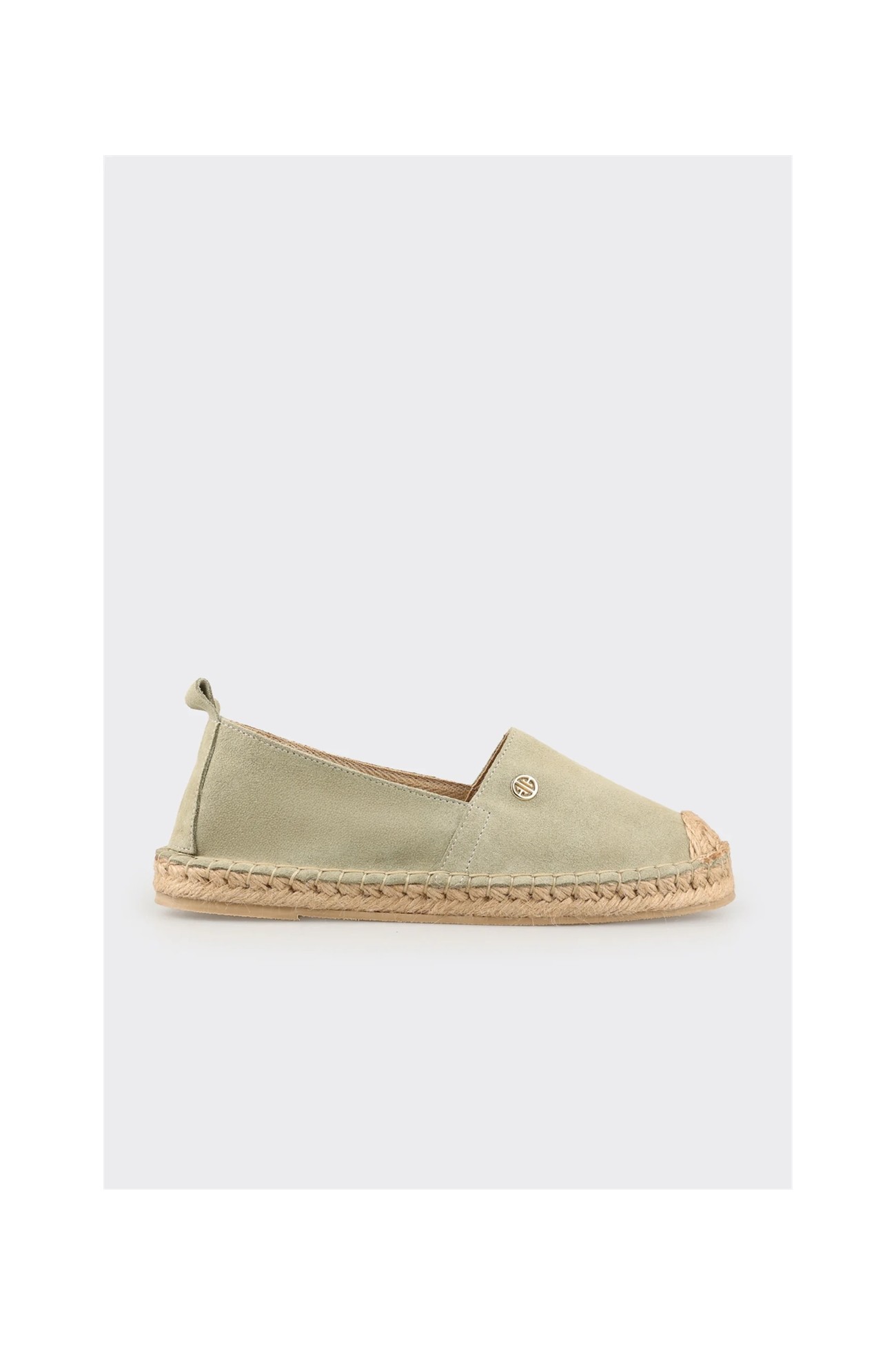 Elle Gold Deri Kadın Espadril görsel 6