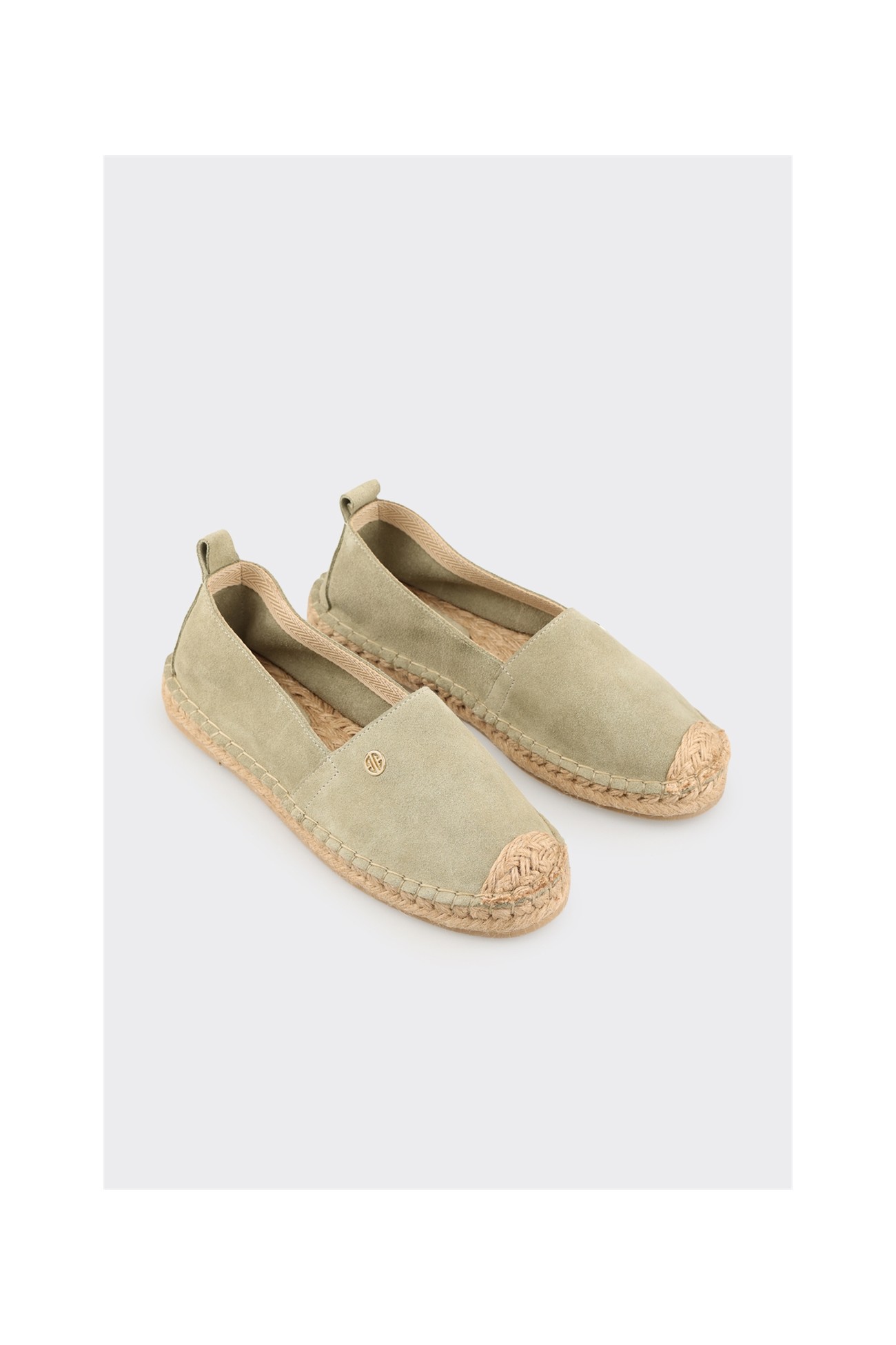 Elle Gold Deri Kadın Espadril görsel 7