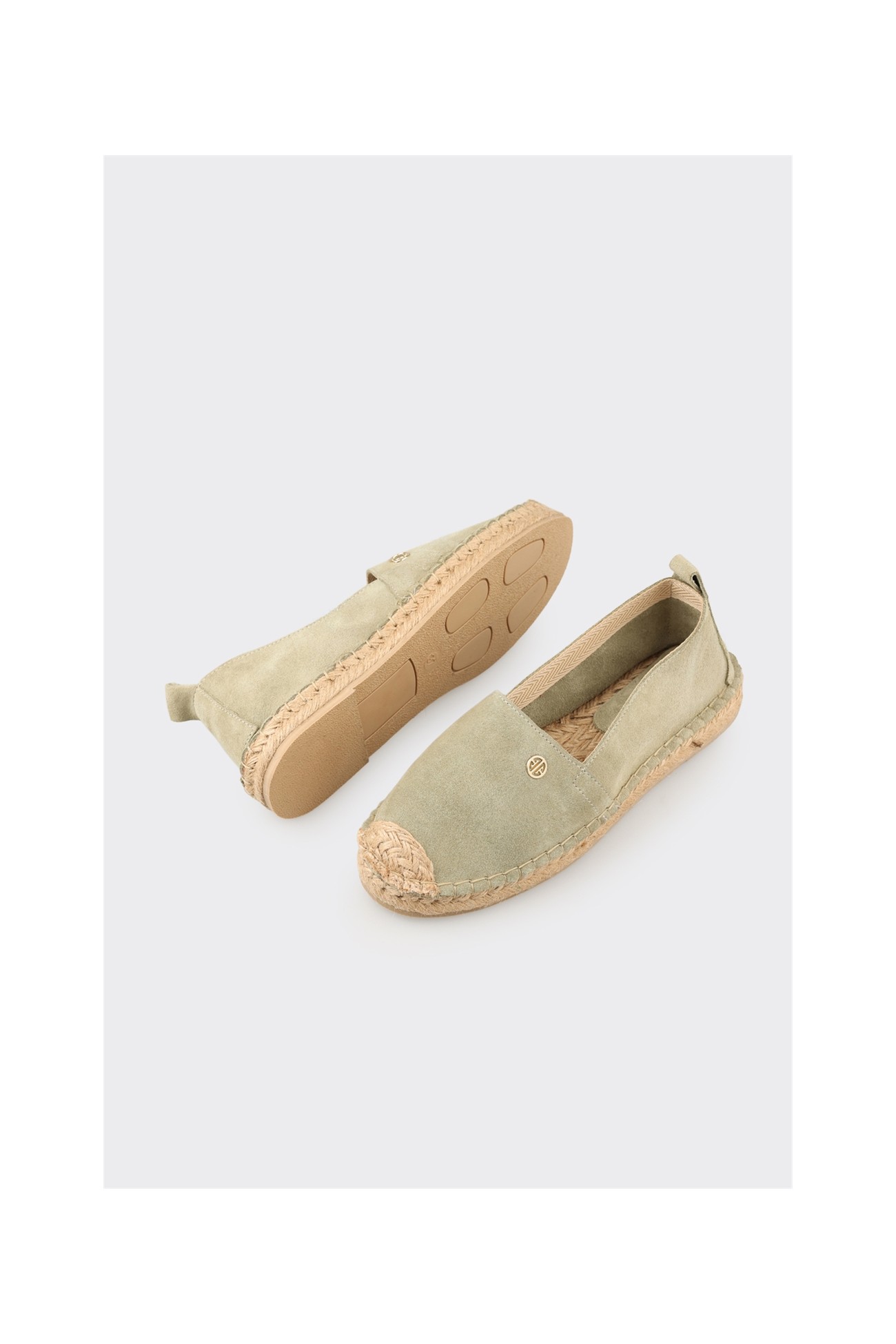 Elle Gold Deri Kadın Espadril görsel 8