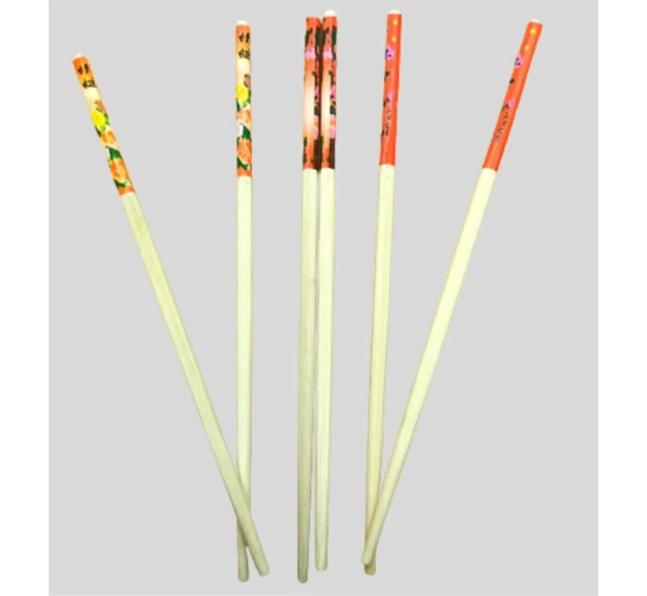 Resim Cenk Xstore Bambu Chopstick Çubuk Yemek Çubuğu Yıkanabilir Tekrar Kullanılabilir (3 Çift- 6 Adet ) 