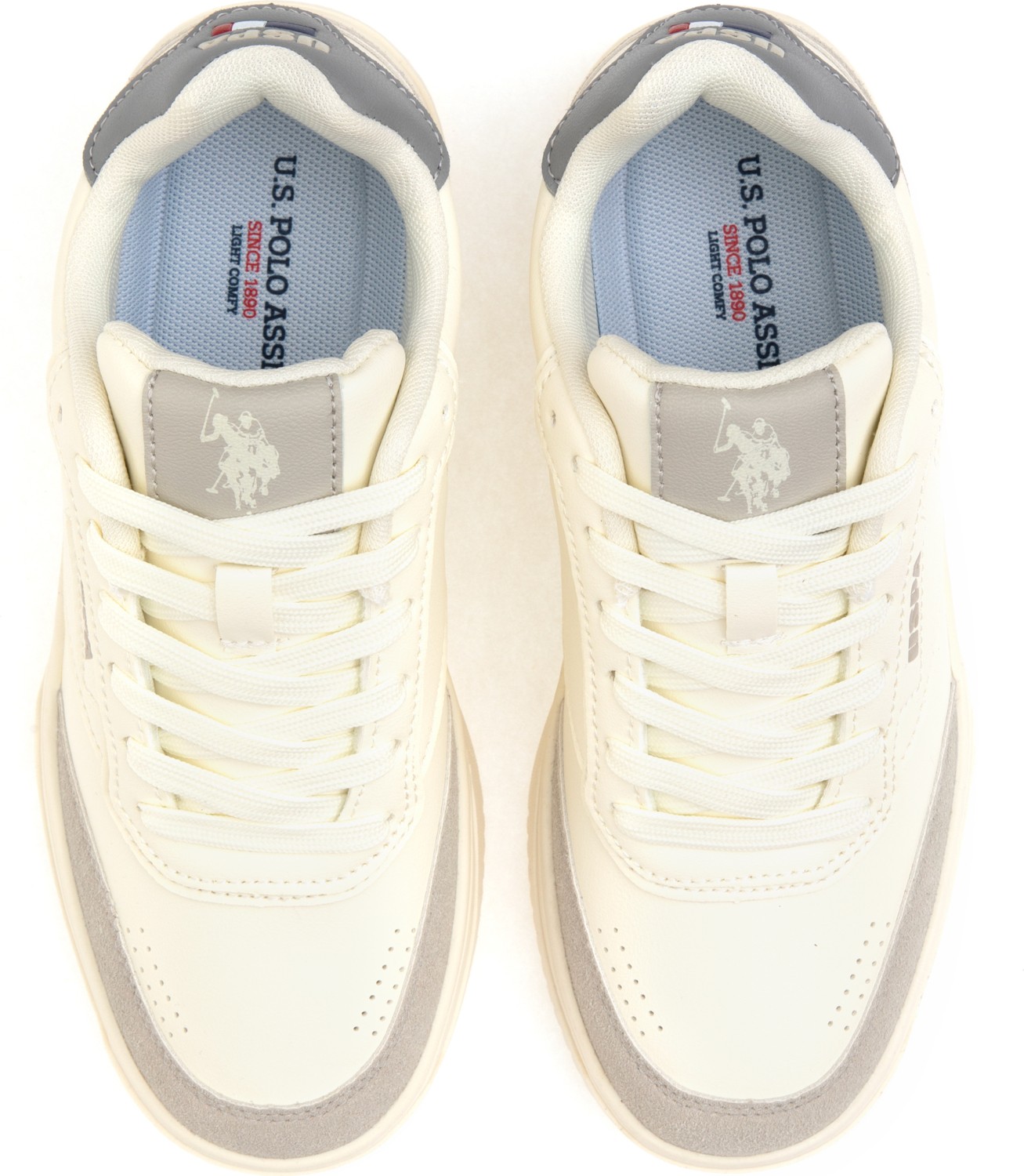 U.S. Polo Assn. Kadın Krem Spor Ayakkabı 50313803-VR011 görsel 6