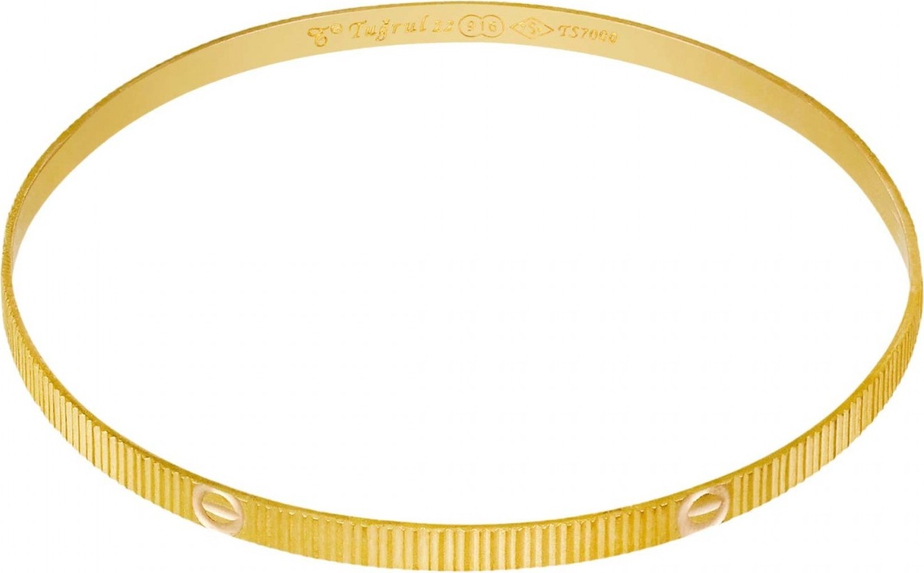 10 gr 22 Ayar Işçiliksiz Kesme Krt Bilezik