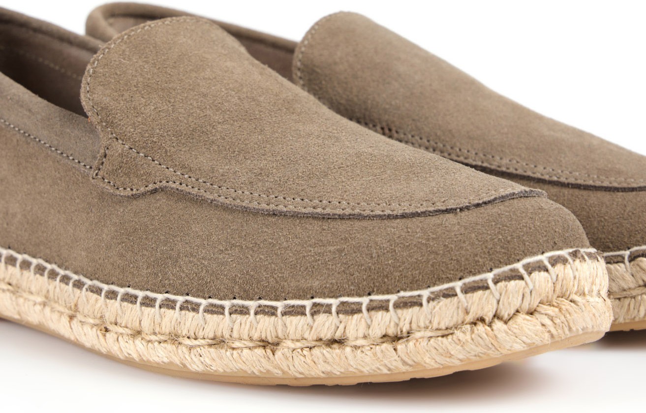Abarca Deri Haki Erkek Espadril Mocasın Lıso görsel 5