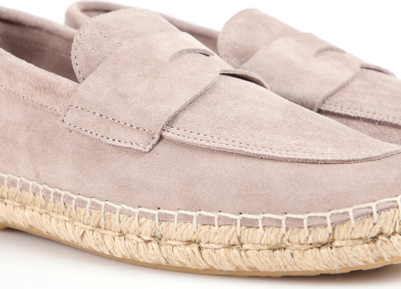 Abarca Deri Bej Erkek Espadril Mocasın görsel 5