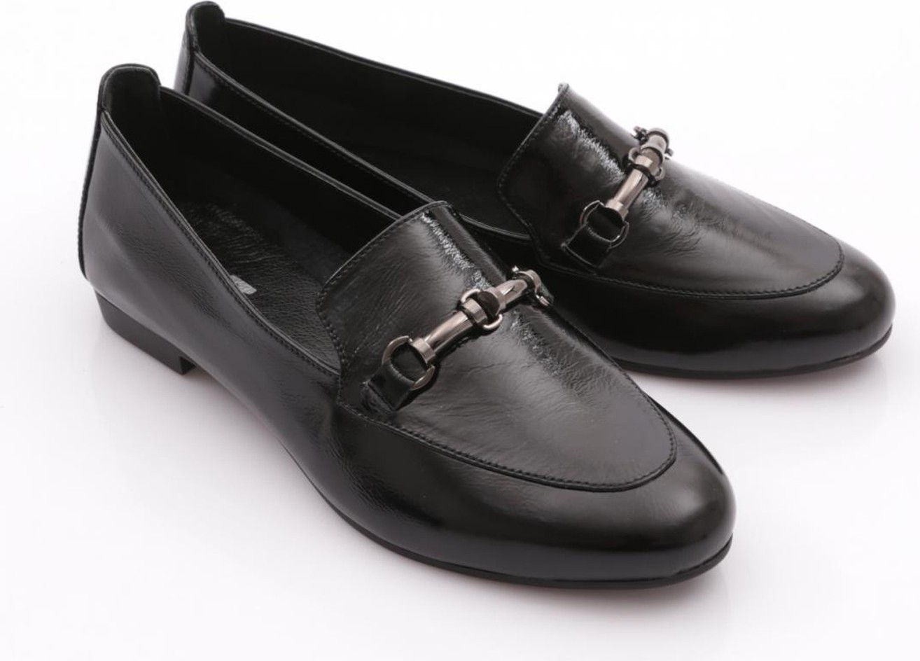 DGN 707 Kadın Aksesuarlı Loafer Ayakkabı görsel 2