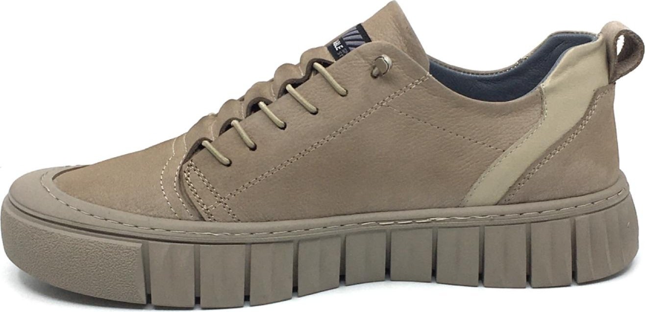 Taşpınar Ayakkabı Taşpınar 825 %100 Hakiki Nubuk Deri Erkek Günlük Rahat Kışlık Sneaker Ayakkabı Yeni Sezon 40-44 görsel 4
