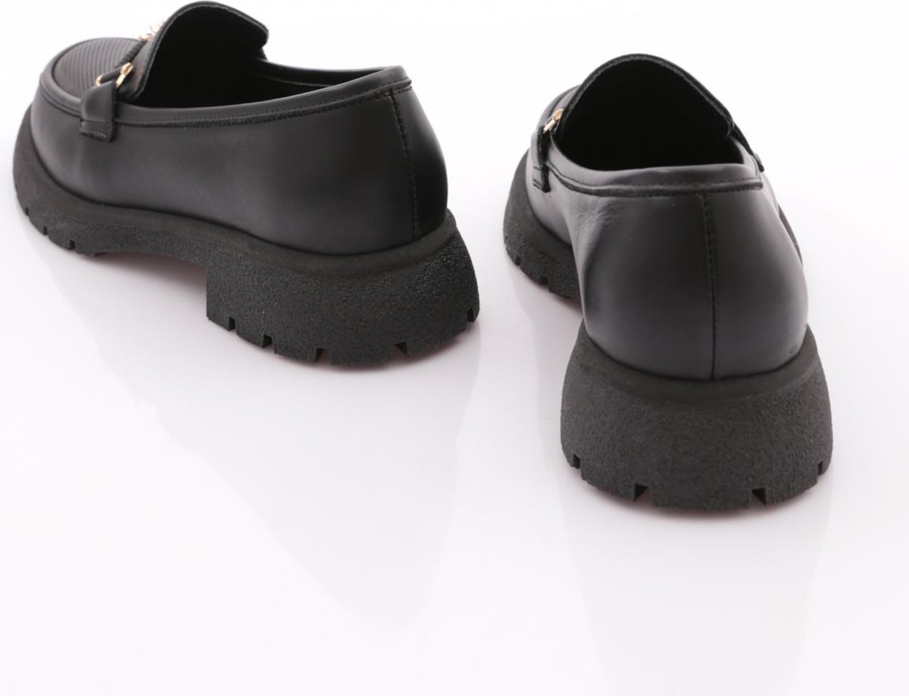 DGN 4269 Kadin Aksesuarli Loafer Ayakkabi görsel 3