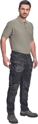 Cerva Dayboro Siyah Pantolon görsel 5