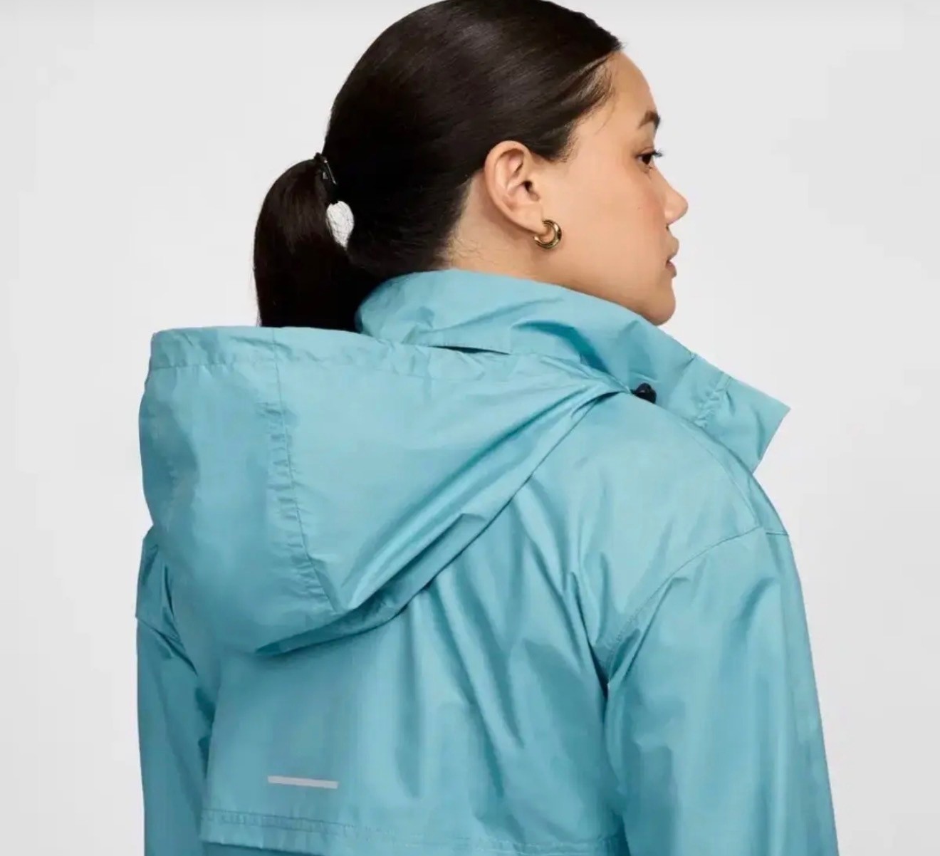Nike Fast Repel Running Full-Zip Hooded Mavi Kadın Yağmurluk FB7451-464 görsel 3