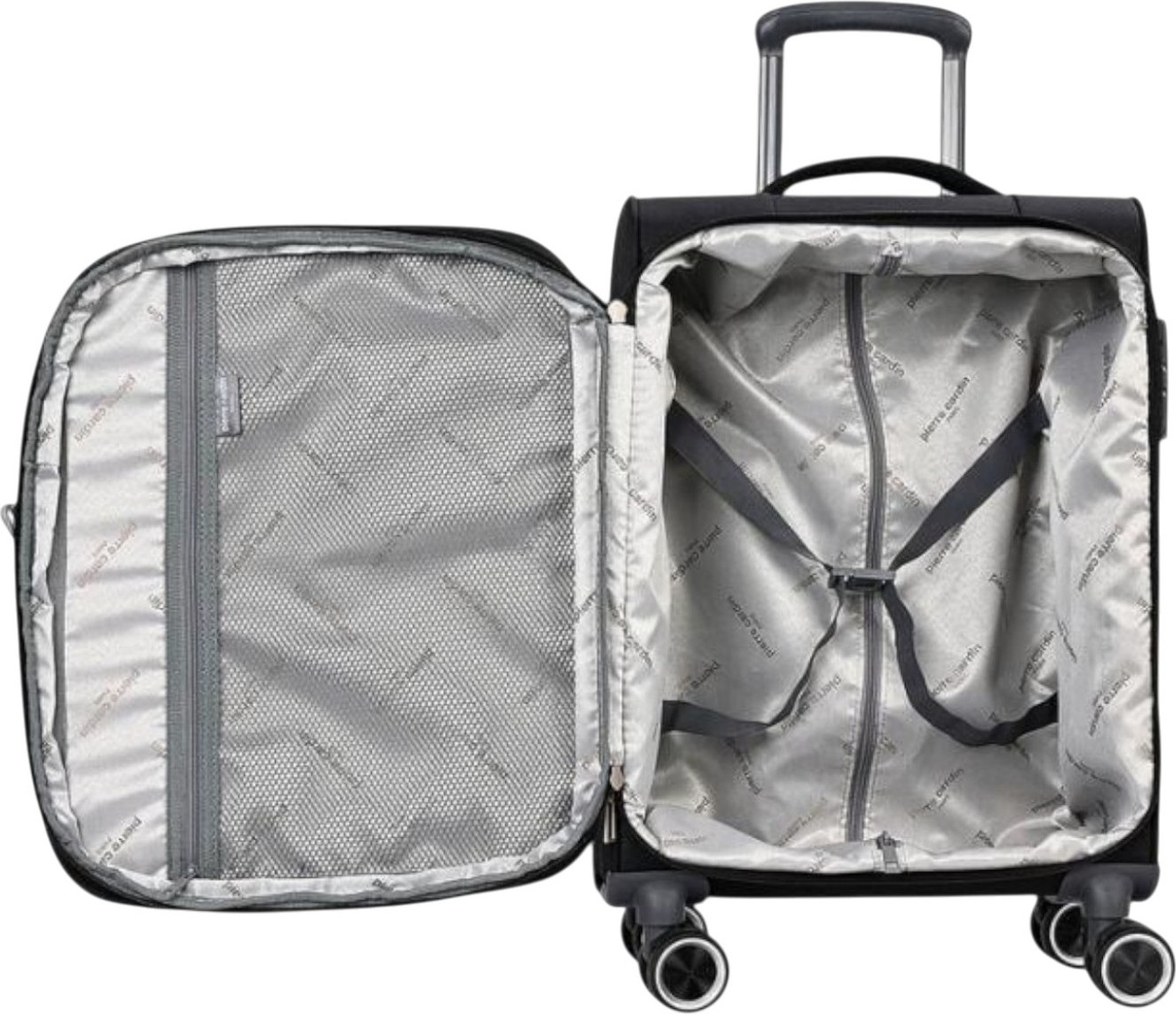 Pierre Cardin Trolley 60 cm Siyah Unisex Valiz görsel 5