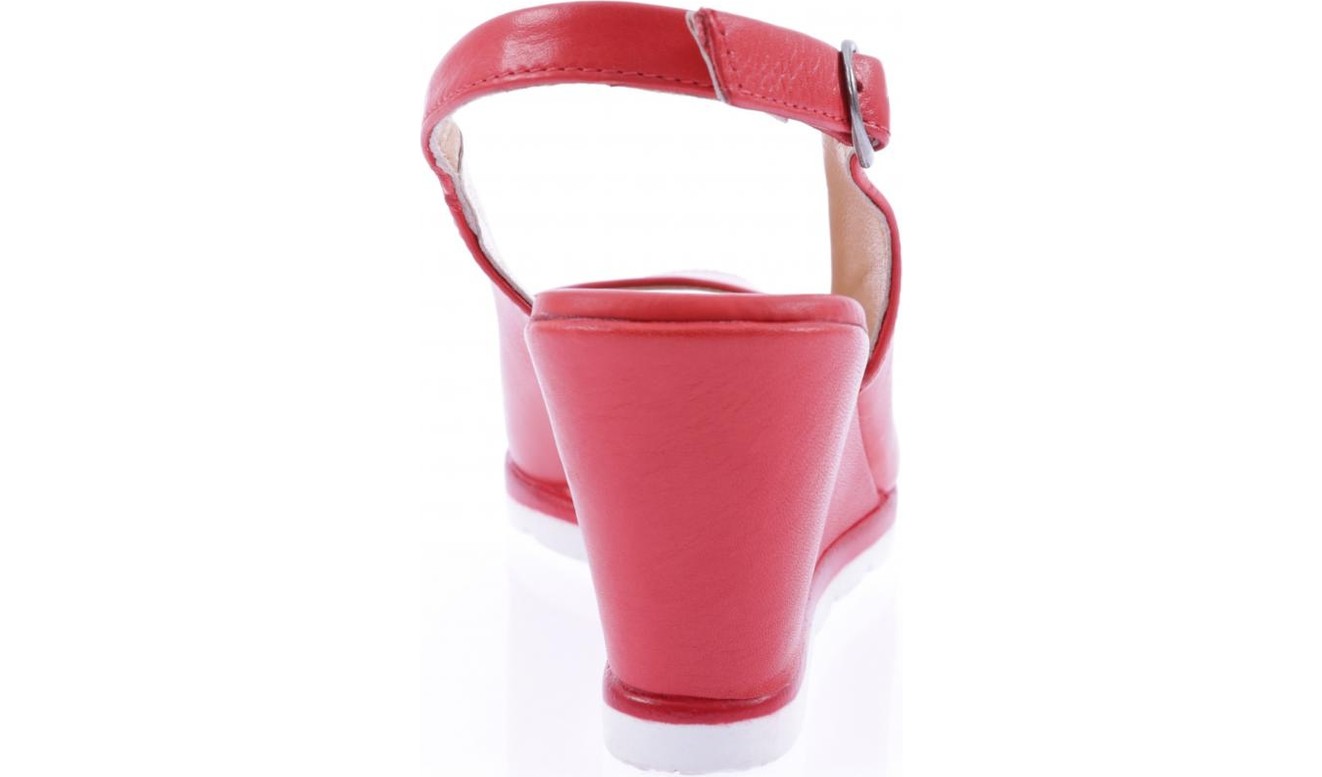 DGN 32002-2108 Kadin Önü Açik Dolgu Topuk Sandalet görsel 5