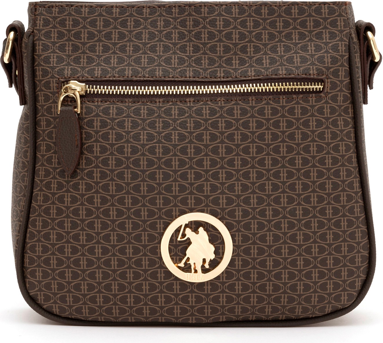 U.S. Polo Assn. Kadın Kahverengi Çapraz Çanta 50293698-VR029 görsel 3
