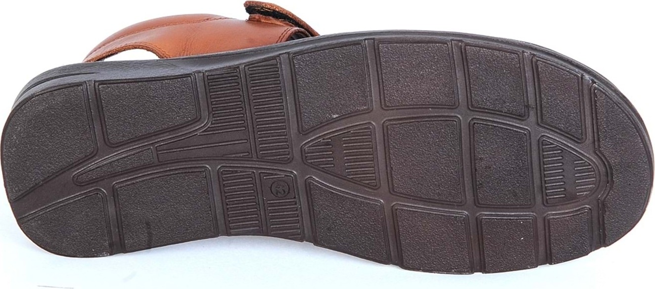 Moda Ayakkabı 659 Erkek Deri Sandalet görsel 4