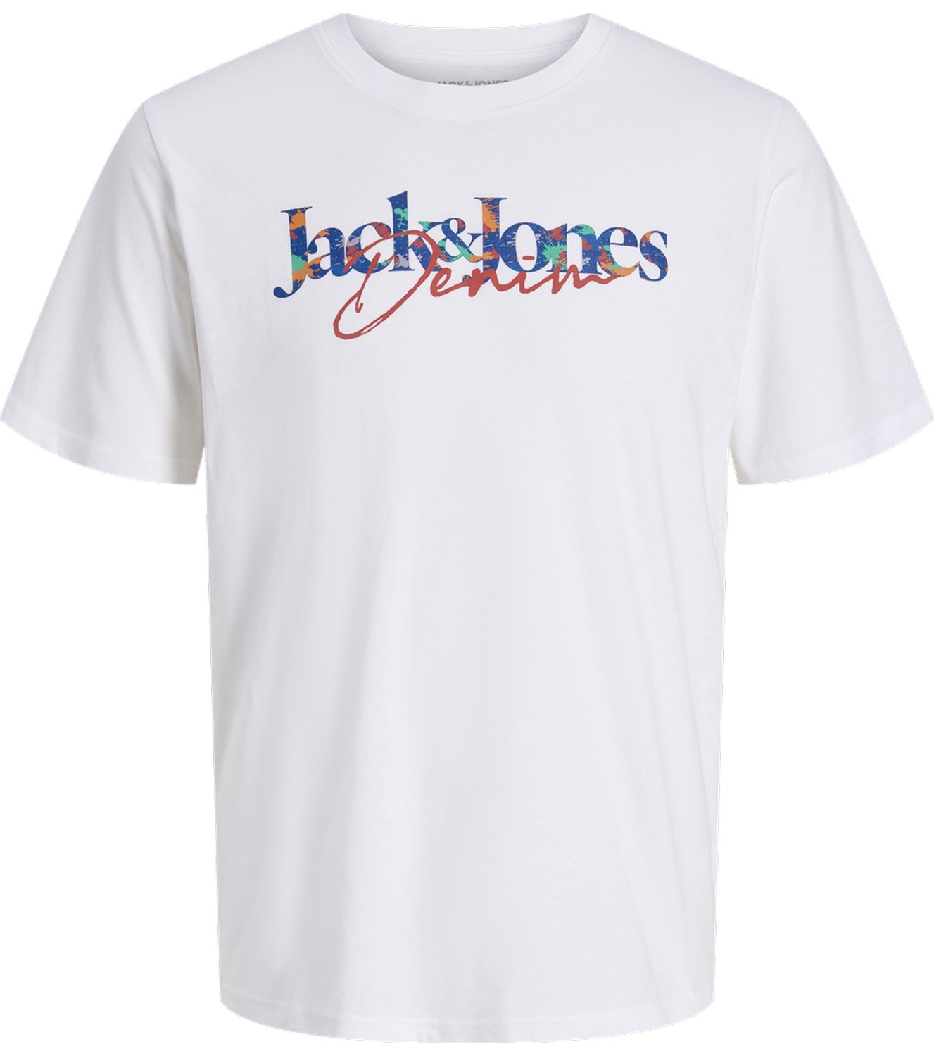 Jack & Jones Erkek Gögüs Baskili Bisiklet Yaka Tisört - Tom görsel 8