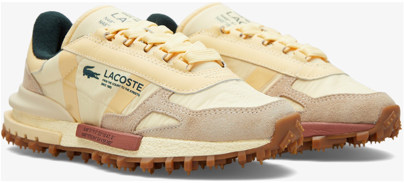 Lacoste Elite Active Kadın Sarı Sneaker 750SFA0078T Ab0 görsel 8