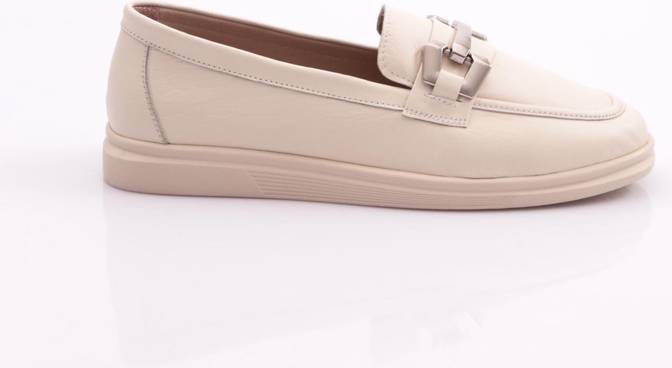 DGN 981Z Kadin Metal Tokali Loafer Ayakkabi