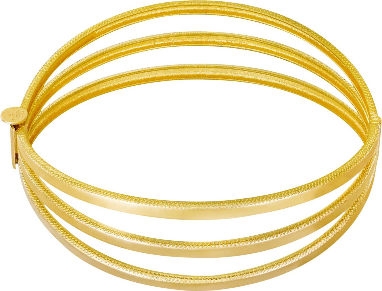 T51 Tuğrul Altın 23 gr 22 Ayar Işçiliksiz Tiaburga B3 Bilezik