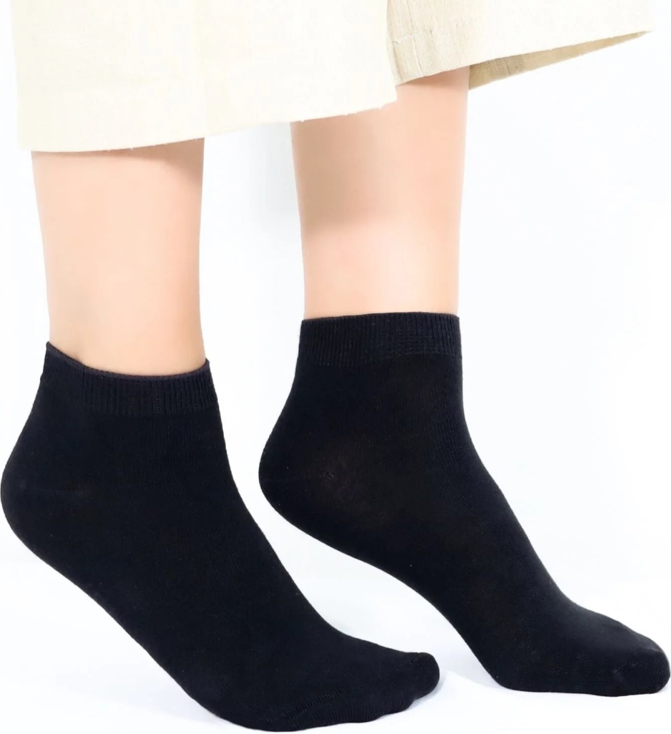 Kral Socks Kadın Kaliteli Bambu Patik Çorap (5 Adet) Dikişsiz Görünmez Parfümlü Kısa Model Çorap görsel 2