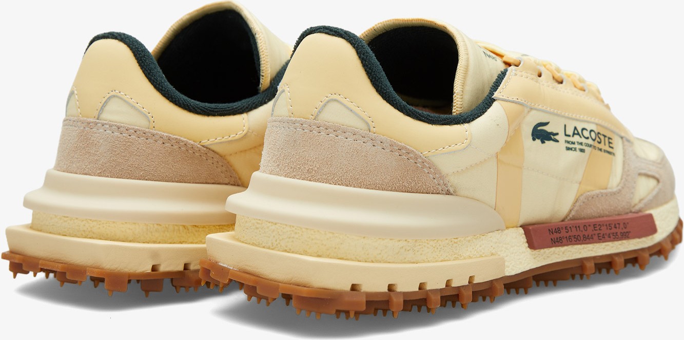 Lacoste Elite Active Kadın Sarı Sneaker 750SFA0078T Ab0 görsel 3