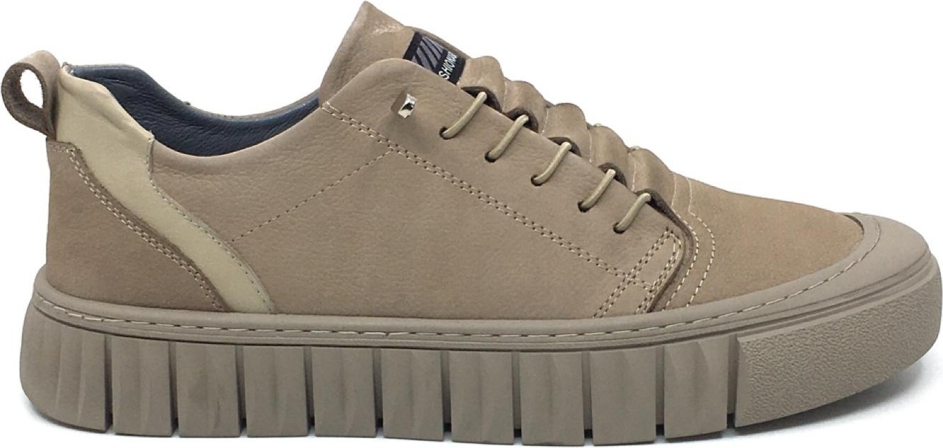 Taşpınar Ayakkabı Taşpınar 825 %100 Hakiki Nubuk Deri Erkek Günlük Rahat Kışlık Sneaker Ayakkabı Yeni Sezon 40-44 görsel 3