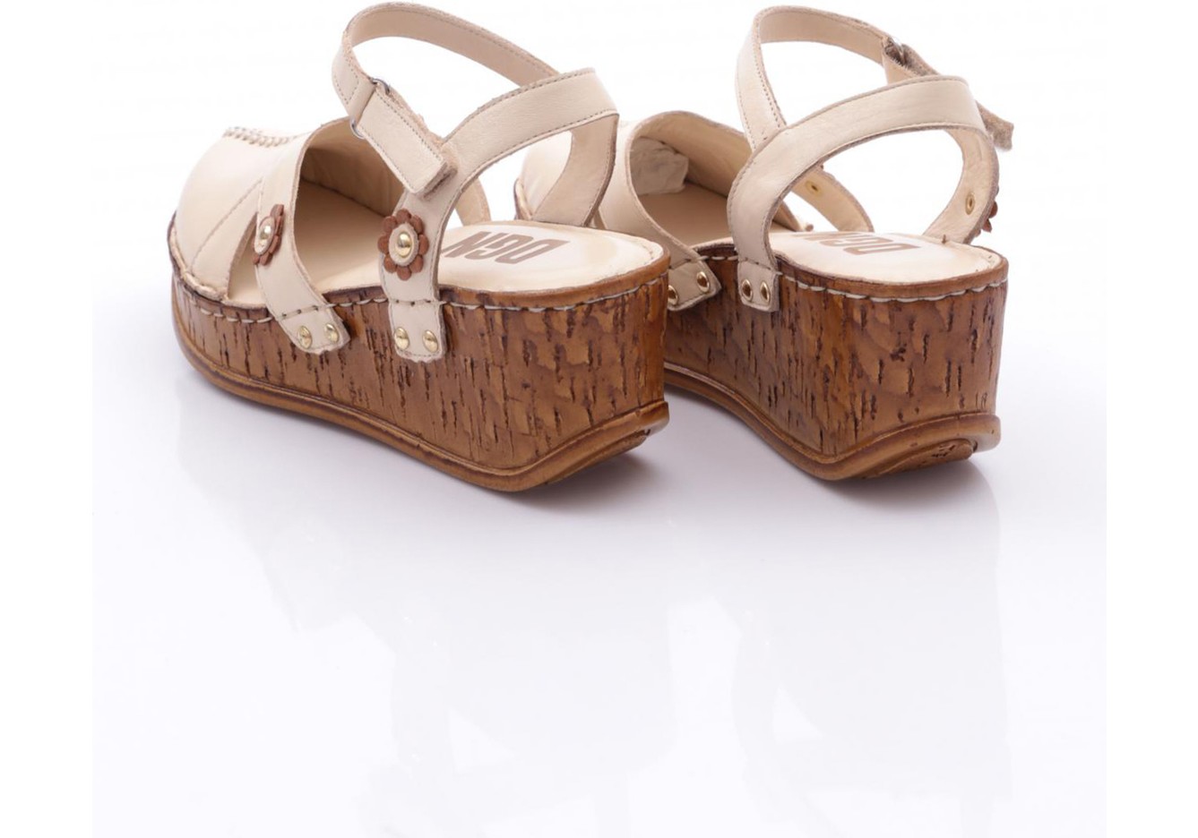 DGN 217-2064 Kadin Mega Kalin Taban Sandalet görsel 3
