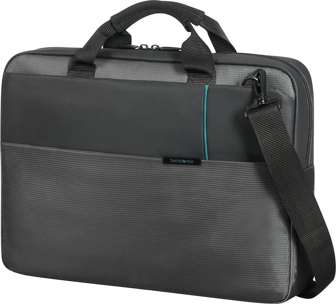 Samsonite 16N-09-002 Qibyte Notebook El Çantası, 15.6", Antrasit